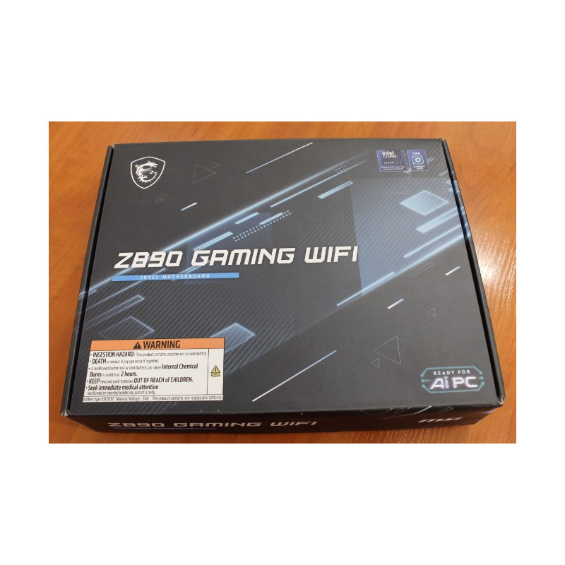 SALE OUT., MSI Z890 GAMING WIFI, Processor family Intel, Processor socket LGA1851, DDR5, Supported hard disk drive interfac