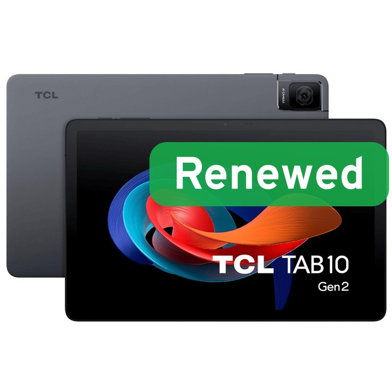 TCL Renewed Grade A, Tab 10 (Gen2) 10.4, Space Gray, 64 GB, Android TCL Renewed Grade A, Tab 10 (Gen2) 10.4, Space Gray, 64 GB, Android
