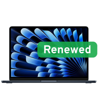 Apple Renewed, Grade C, MacBook Air (13-inch, M3, 2024) A3113, 13.3, M3 8-core CPU, 8GB, 8-core GPU, 256 GB, Space Gray