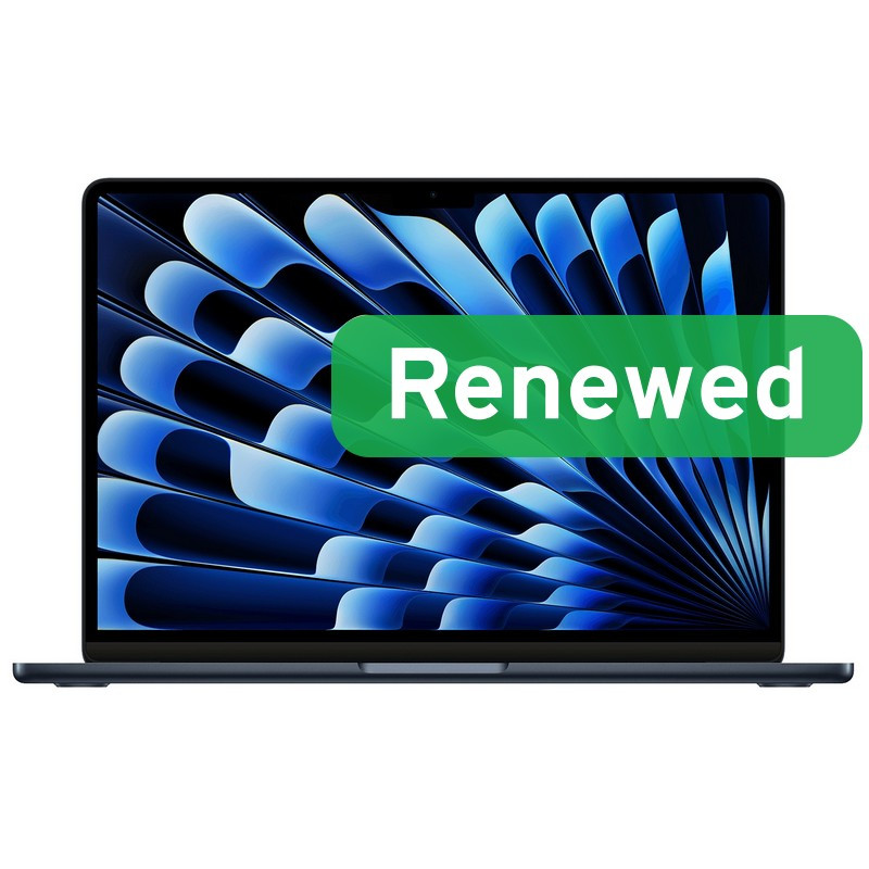 Apple Renewed, Grade C, MacBook Air (13-inch, M3, 2024) A3113, 13.3, M3 8-core CPU, 8GB, 8-core GPU, 256 GB, Space Gray