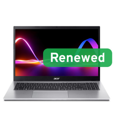 Acer Renewed Grade A, Aspire A315-44P-R03J, 15.6 ", 5700U, 16 GB, SSD, 512 GB, AMD Radeon Graphics, Windows 11 Home, Ke