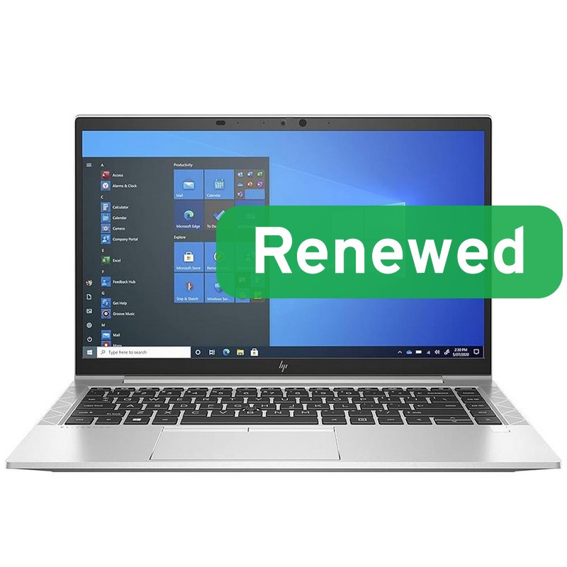 HP Renewed, Grade B, Elitebook 840 G8, 14, Intel Core i5-1145G7, 16GB, Intel Iris Xe, 256 GB, US Backlit, SCR, Windows