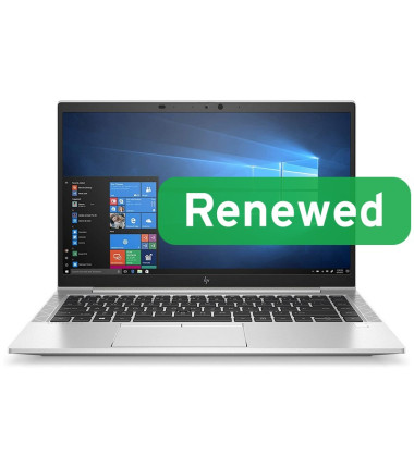 HP Renewed, Grade B, EliteBook 845 G7, 14, AMD Ryzen 5 Pro 4650U, 16GB, AMD Radeon, 256 GB, NORD Backlit, SCR, Windows