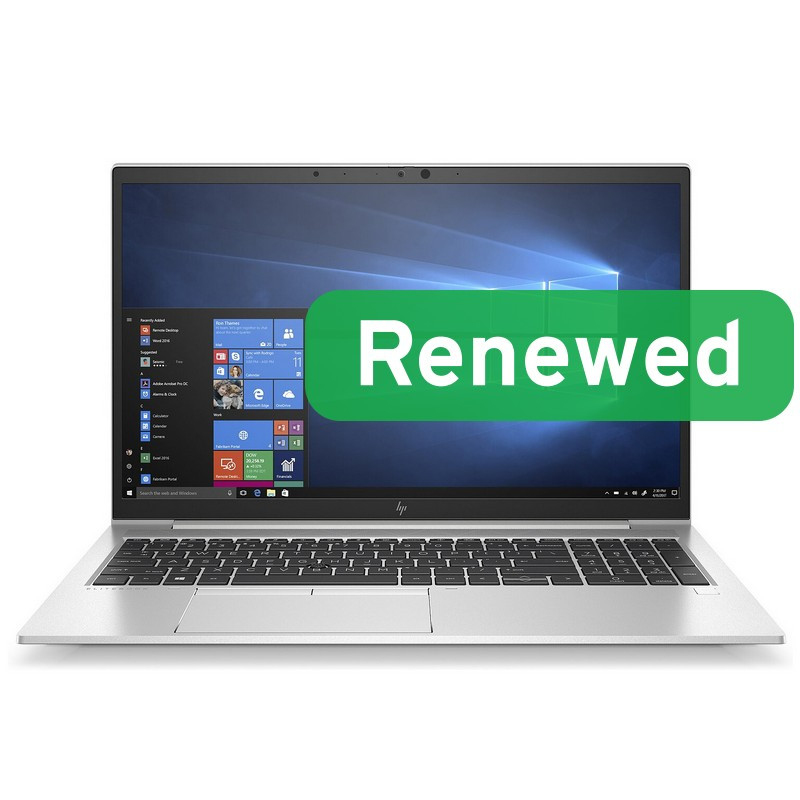 HP Renewed, Grade B, EliteBook 850 G8, 15.6 Touch, Intel Core i5-1145G7, 16GB, Intel Iris Xe, 256 GB, US Backlit, SCR