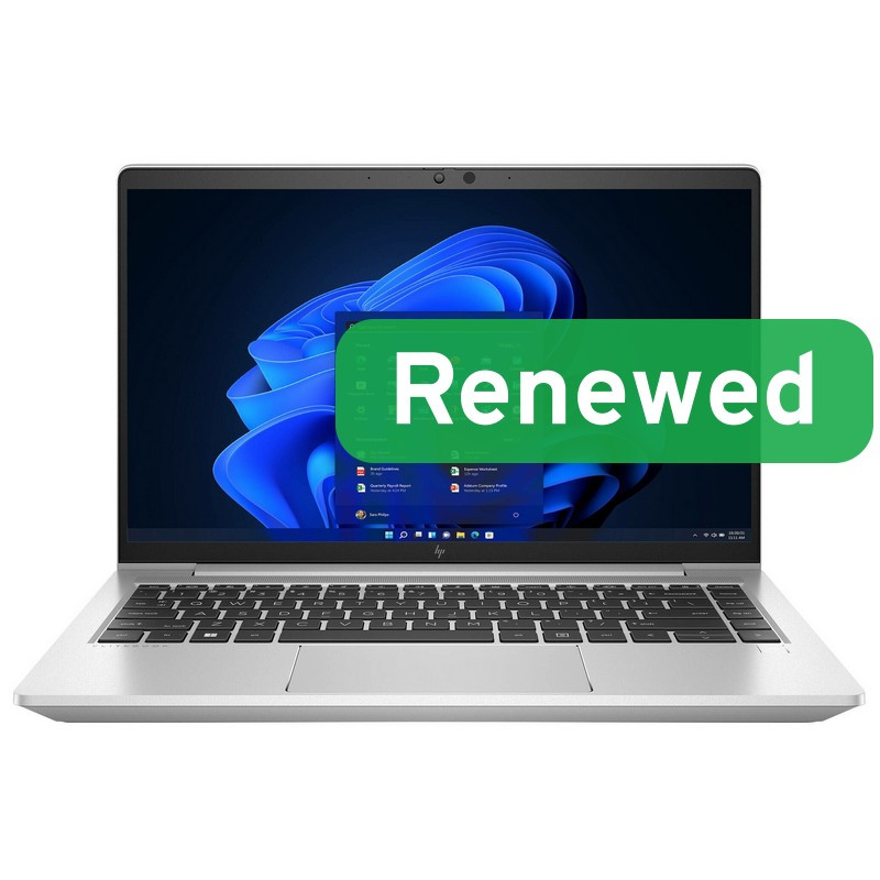 HP Renewed, Grade B, ProBook 640 G9, 14, Intel I5-1235U, 16GB, Intel UHD, 256 GB, NORD Backlit, SCR, Windows 11 Pro