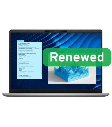 DELL Renewed, Grade A, Latitude 5455 Grey, 14, Snapdragon X1P42100, 16GB, Adreno X1-45, 512 GB, UK Backlit, N, Windows