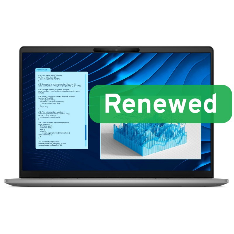 DELL Renewed, Grade A, Latitude 5455 Grey, 14, Snapdragon X1P42100, 16GB, Adreno X1-45, 512 GB, UK Backlit, N, Windows