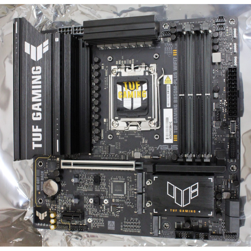 SALE OUT., Asus TUF GAMING B850M-PLUS WIFI7, Processor family AMD, Processor socket AM5, DDR5, Supported hard disk drive in SALE OUT., Asus TUF GAMING B850M-PLUS WIFI7, Processor family AMD, Processor socket AM5, DDR5, Supported hard disk drive in
