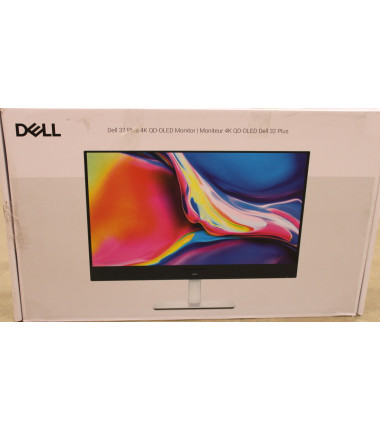 SALE OUT. Dell LCD S3225QC 32" QD-OLED 4K UHD/3840x2160/HDMI,USB-C/Silver, SALE OUT., Dell S3225QC, 32 ", QD-OLED, 16:9, 1