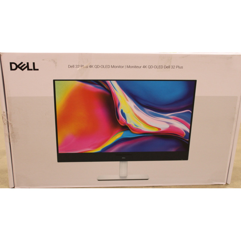 SALE OUT. Dell LCD S3225QC 32" QD-OLED 4K UHD/3840x2160/HDMI,USB-C/Silver, SALE OUT., Dell S3225QC, 32 ", QD-OLED, 16:9, 1