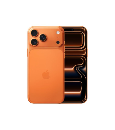 Apple, iPhone 17 Pro Max, Cosmic Orange, 6.9 ", Super Retina XDR display, 2868 x 1320 pixels, A19 Pro, Internal RAM 12 GB
