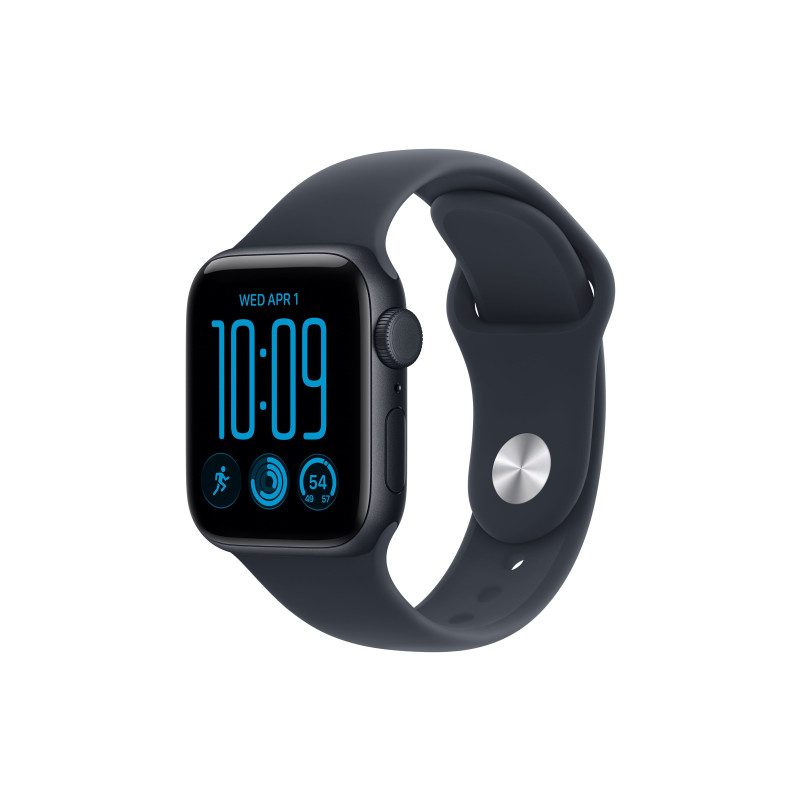 Apple Watch SE 3 GPS + Cellular 40mm Midnight Aluminium Case with Navy Blue Sport Band - S/M, Apple Apple Watch SE 3 GPS + Cellular 40mm Midnight Aluminium Case with Navy Blue Sport Band - S/M, Apple