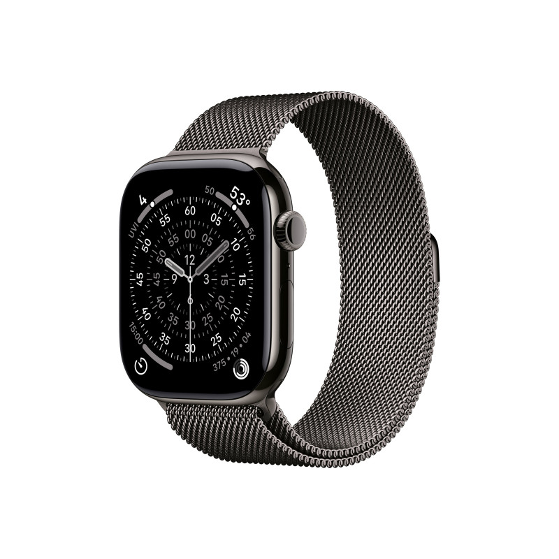 Apple, Watch Series 11, GPS (satellite), Retina LTPO3 OLED, Slate Titanium