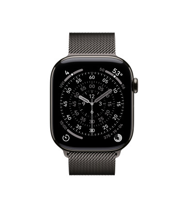 Apple | Watch Series 11 | GPS (satellite) | Retina LTPO3 OLED | Slate Titanium
