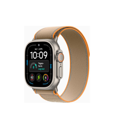 Apple Watch Ultra 4 GPS + Cellular 49mm Natural Titanium Case with Sand Trail Loop - M/L, Apple