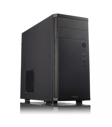 Fractal Design CORE 1100 Black, Micro ATX, Power supply included No