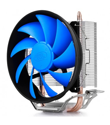 Deepcool "Gammaxx 200T" universal cooler, 2 heatpipes, 120mm PWM fan,  Intel Socket LGA115X / 775, 95 W TDP and AMD Socket FMxx/