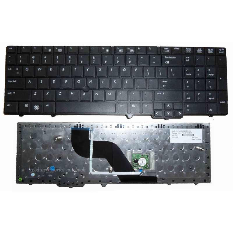 HP probook 6540b 6545b 6550b 6555b klaviatūra