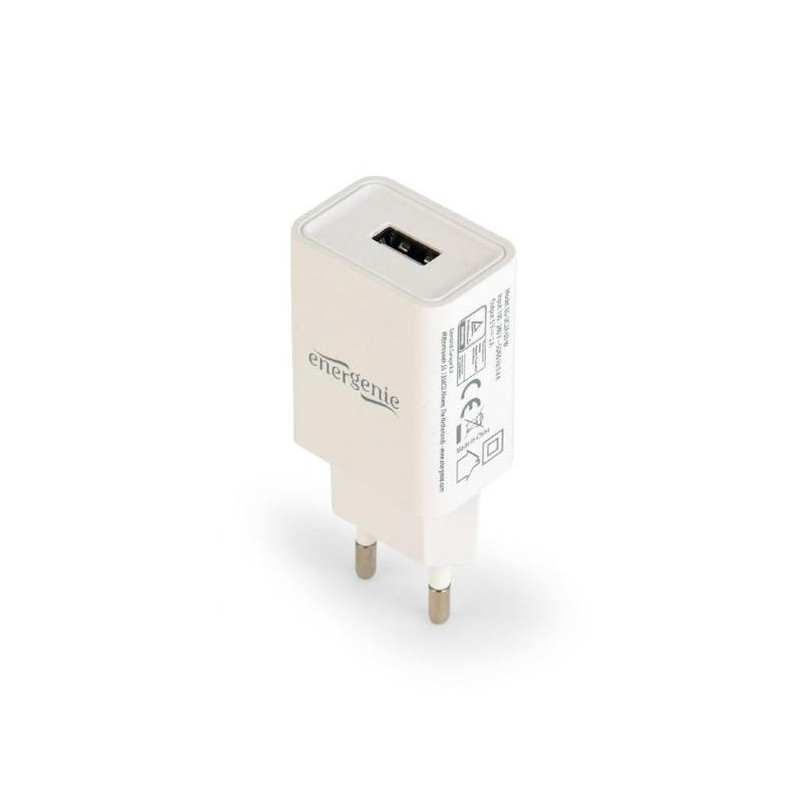 EnerGenie EG-UC2A-03 universalus USB baltas įkroviklis