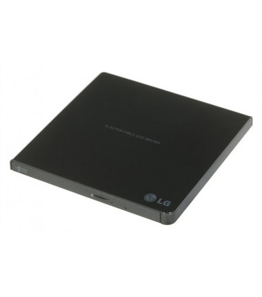 H.L Data Storage Ultra Slim Portable DVD-Writer GP57EB40 Interface USB 2.0, DVD±R/RW, CD read speed 24 x, CD write speed 24 x, B