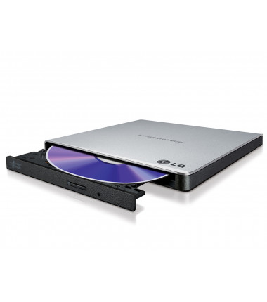 H.L Data Storage Ultra Slim Portable DVD-Writer GP57ES40 Interface USB 2.0, DVD±R/RW, CD read speed 24 x, CD write speed 24 x, S