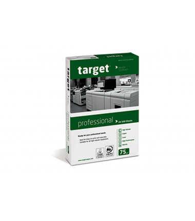 Target Professional B class Copy and Printer paper, White, A4, 75 g/m² Popierius