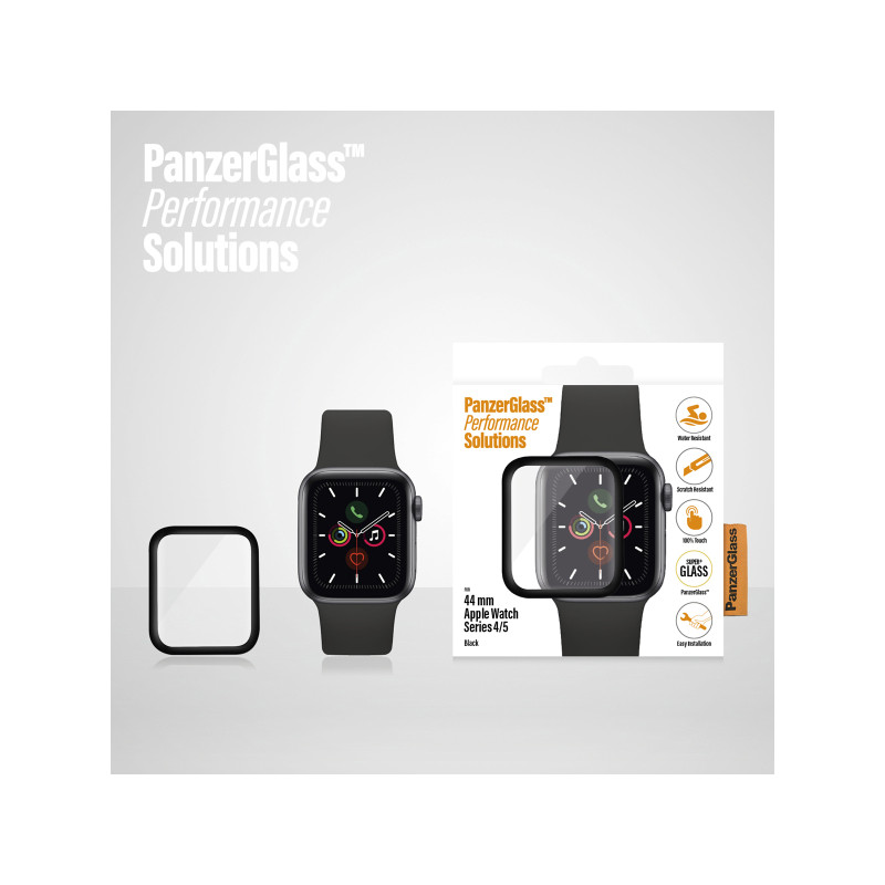 PanzerGlass Apple Watch Series 4/5, Black (44 mm)