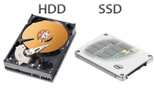Kietieji diskai (HDD SSD)